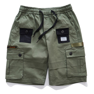 Pantalones Cargo Holgados Estilo Hong Kong Retro Multibolsillos para Hombre - Image 10