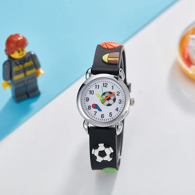 Reloj de Cuarzo Electrónico con Diseño de Caricatura de Fútbol - Image 11