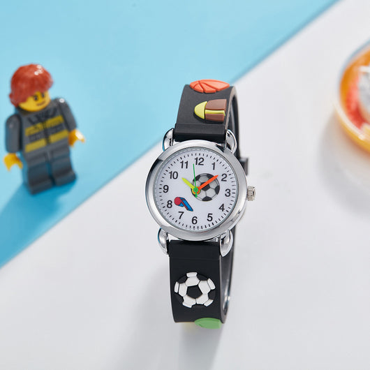 Reloj de Cuarzo Electrónico con Diseño de Caricatura de Fútbol - Image 11