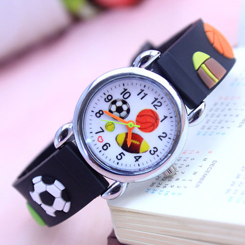 Reloj de Cuarzo Electrónico con Diseño de Caricatura de Fútbol - Image 14