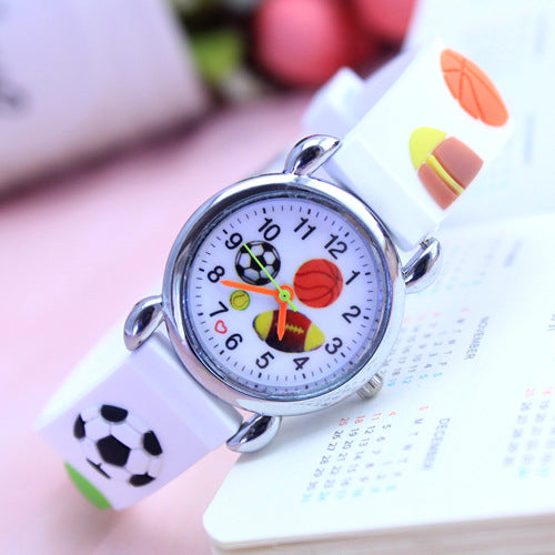 Reloj de Cuarzo Electrónico con Diseño de Caricatura de Fútbol - Image 15