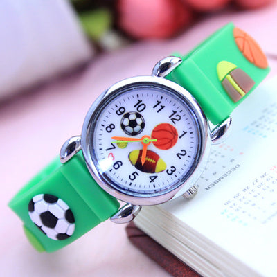 Reloj de Cuarzo Electrónico con Diseño de Caricatura de Fútbol - Image 17