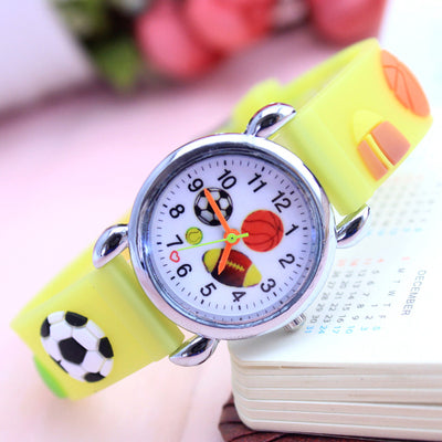 Reloj de Cuarzo Electrónico con Diseño de Caricatura de Fútbol - Image 4