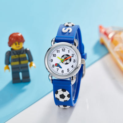 Reloj de Cuarzo Electrónico con Diseño de Caricatura de Fútbol - Image 7