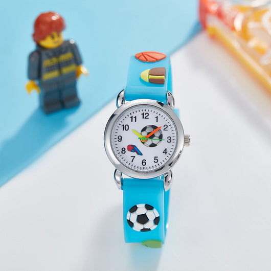 Reloj de Cuarzo Electrónico con Diseño de Caricatura de Fútbol - Image 9