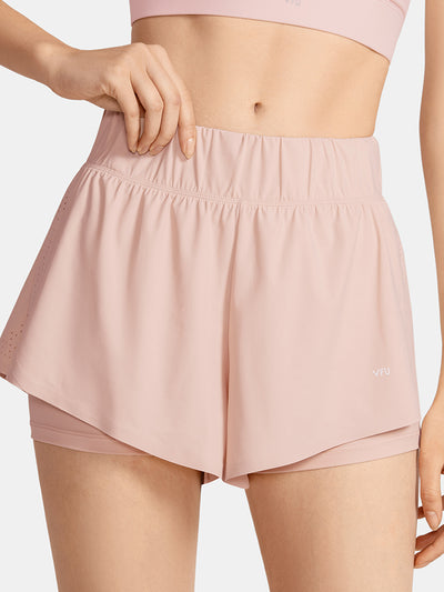 Shorts Deportivos Sueltos Antifalsificación para Mujer - Running y Uso Exterior - Image 11