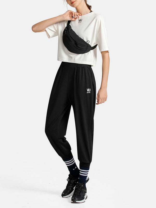 Pantalones Deportivos Ajustados de 8 Puntos para Yoga y Fitness