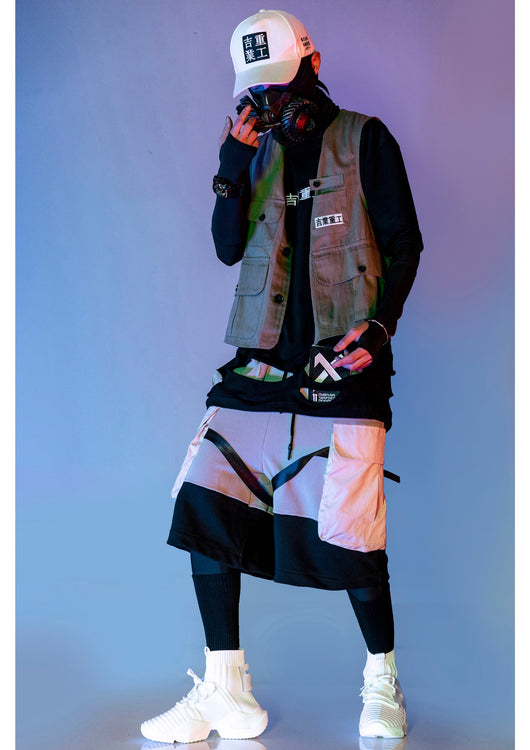 Pantalón Recto Oversized Estilo Hip-hop Urbano - Image 9