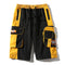 Shorts Overol Holgado Tide Brand Talla Grande - Estilo Casual 7/8
