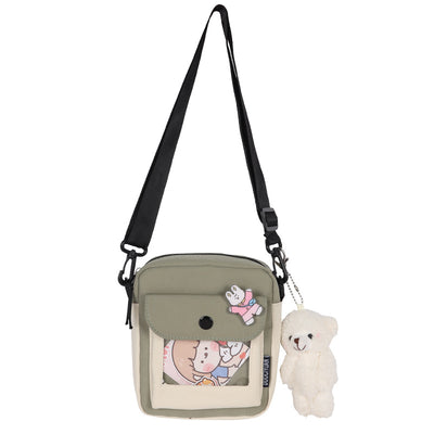 Mochila Mensajera Infantil Diseño Osito - Image 3