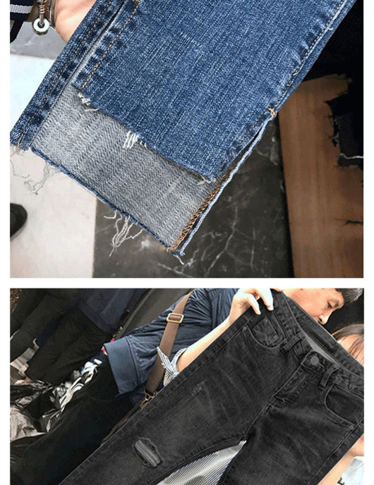Pantalones Vaqueros Talla Grande Cintura Alta Efecto Reductor Pierna Recta - Image 16