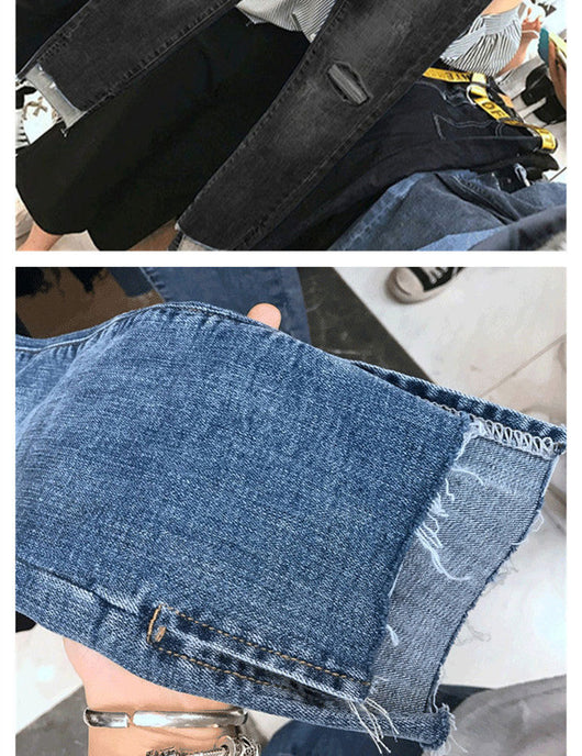 Pantalones Vaqueros Talla Grande Cintura Alta Efecto Reductor Pierna Recta - Image 12