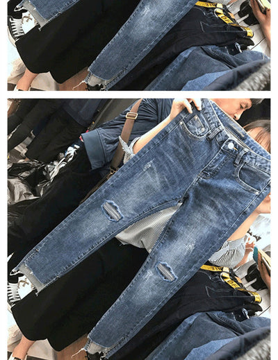 Pantalones Vaqueros Talla Grande Cintura Alta Efecto Reductor Pierna Recta - Image 13