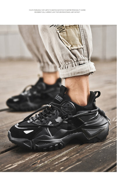 Zapatos Casuales para Hombre con Suela Elevada - Estilo Coreano Primavera - Image 17