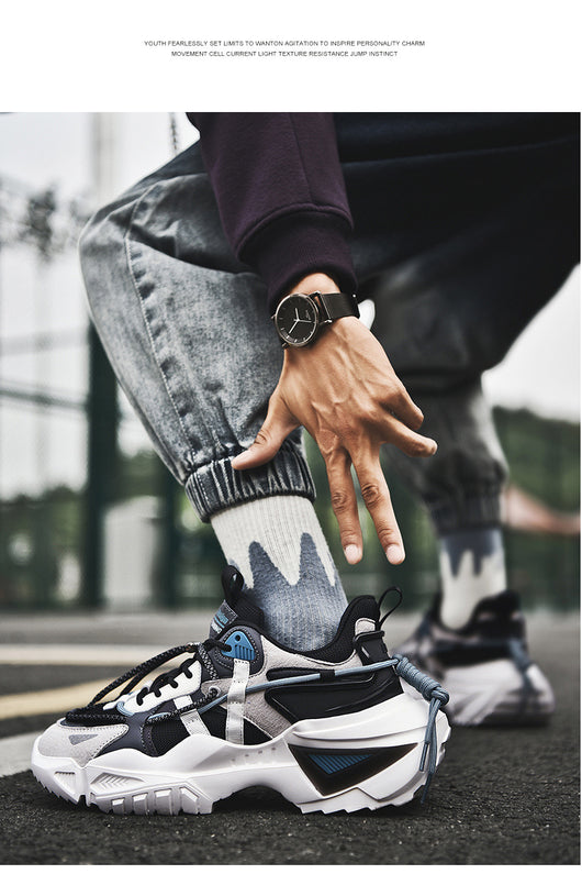 Zapatos Casuales para Hombre con Suela Elevada - Estilo Coreano Primavera - Image 16