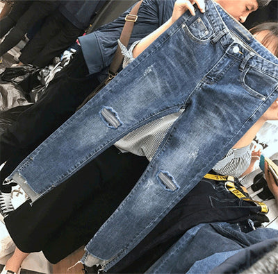 Pantalones Vaqueros Talla Grande Cintura Alta Efecto Reductor Pierna Recta - Image 3