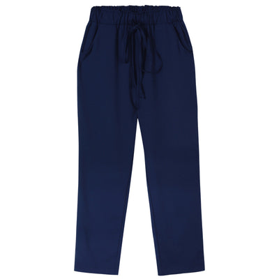 Pantalones de Lino Holgados Cintura Alta - Image 10