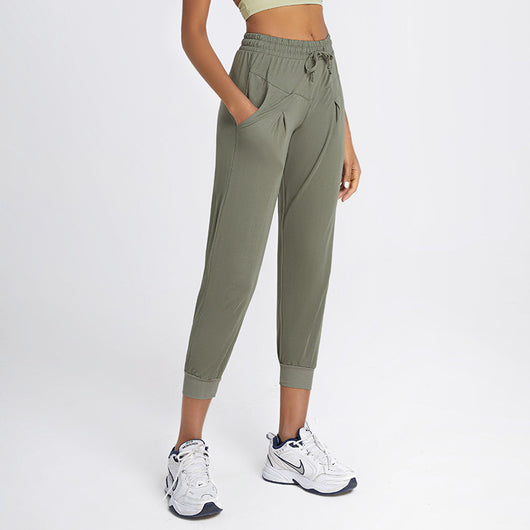 Pantalones Deportivos Ajustados de Secado Rápido Estilo Europeo - Image 9