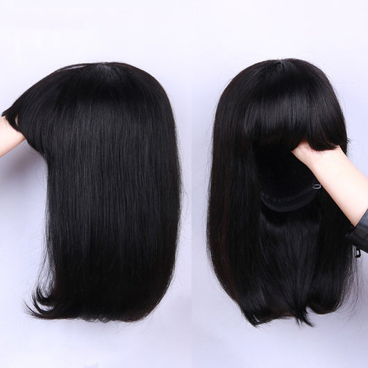 Pelucas de Cabello Humano 100% Máquina Completa para Mujeres Negras - Image 2