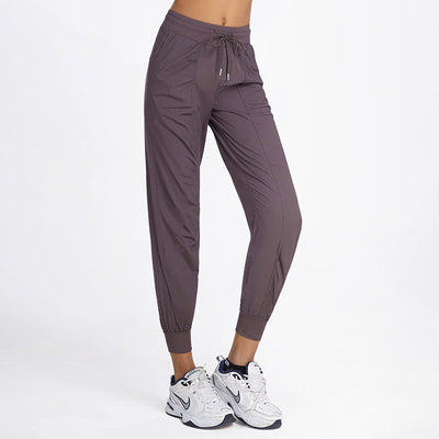 Pantalones Yoga Deportivos con Bolsillos y Cordón Ajustable - Image 13