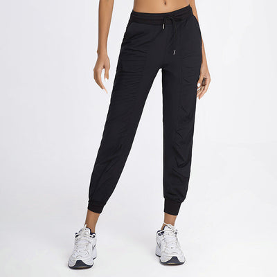 Pantalones Yoga Deportivos con Bolsillos y Cordón Ajustable - Image 4