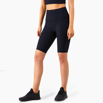 Shorts Yoga Cintura Alta Efecto Melocotón - Diseño Europeo Americano - Image 8
