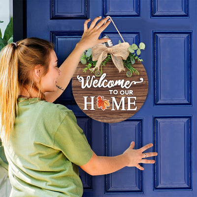 Cartel Intercambiable para Puerta con 14 Imanes Decorativos - Señalética Estacional para el Hogar - Image 5