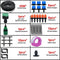 Set of 10 M