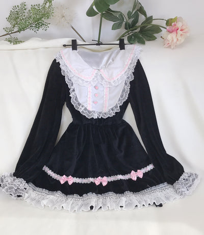 Vestido Lolita Elegante con Encaje - Estilo Palacio Francés para Niña - Image 7