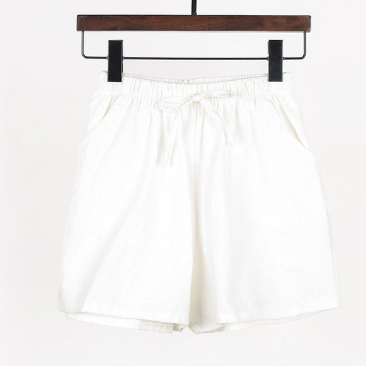Shorts Casuales de Algodón y Lino Sueltos y Cómodos - Image 13