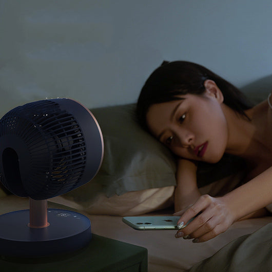 Ventilador de Piso Telescópico Plegable con Circulación de Aire - Image 11