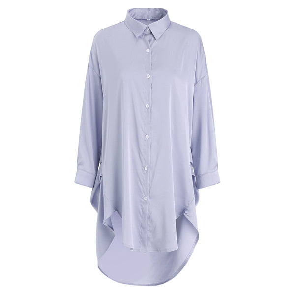 Camisón Transparente Ice Silk Corto Transpirable para Dormir