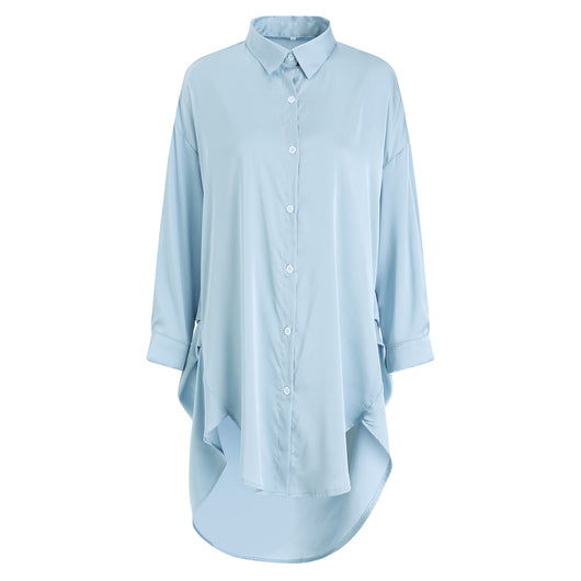 Camisón Transparente Ice Silk Corto Transpirable para Dormir - Image 4