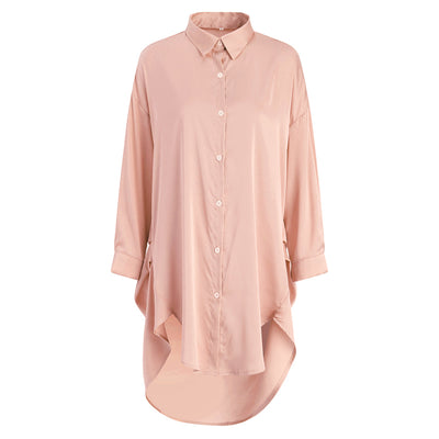 Camisón Transparente Ice Silk Corto Transpirable para Dormir - Image 6