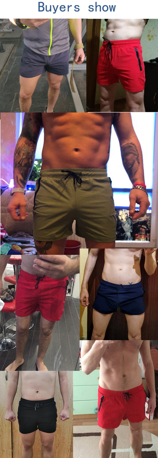 Pantalones Cortos Deportivos para Playa Hombre - Secado Rápido con Forro Integrado - Image 11