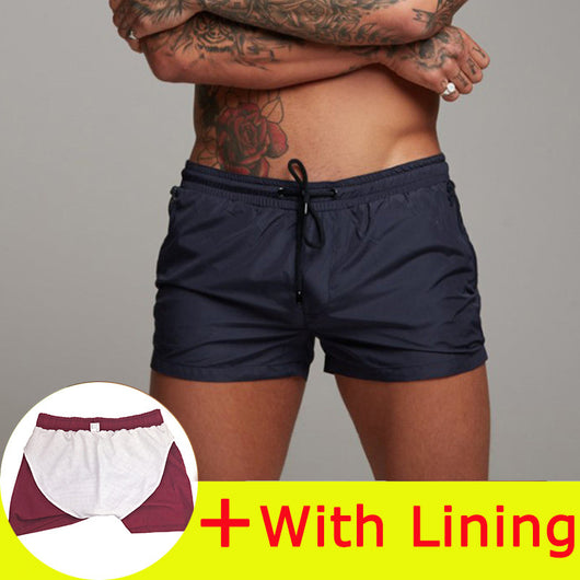 Pantalones Cortos Deportivos para Playa Hombre - Secado Rápido con Forro Integrado - Image 3