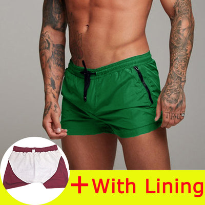 Pantalones Cortos Deportivos para Playa Hombre - Secado Rápido con Forro Integrado - Image 4