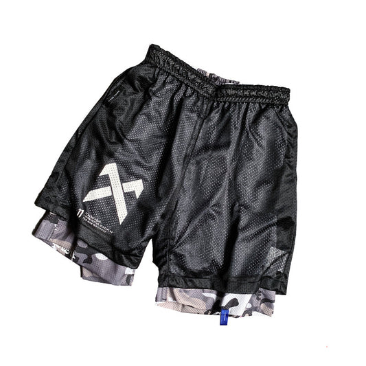 Pantalón Cargo Reversible con Costuras Hip-hop - Overol Camuflaje Versátil
