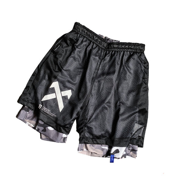 Pantalón Cargo Reversible con Costuras Hip-hop - Overol Camuflaje Versátil