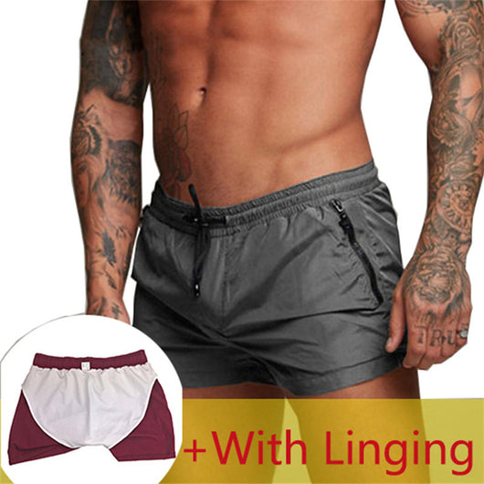Pantalones Cortos Deportivos para Playa Hombre - Secado Rápido con Forro Integrado - Image 8