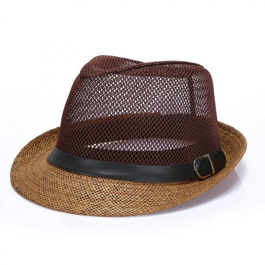 Sombrero de Lino Transpirable con Protección Solar y Sandalias a Juego - Image 14