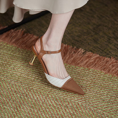 Sandalias de Tacón Stiletto con Hebilla para Mujer - Image 4