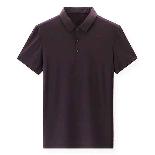 Polo Deportivo de Rayas Chu - Comodidad y Estilo para Golf - Image 8