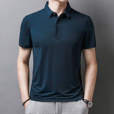 Polo Deportivo de Rayas Chu - Comodidad y Estilo para Golf - Image 5