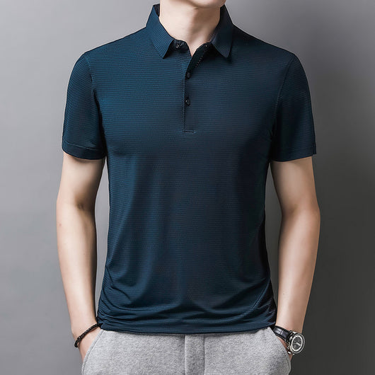 Polo Deportivo de Rayas Chu - Comodidad y Estilo para Golf - Image 5