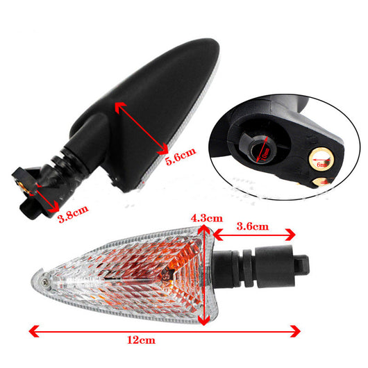 Juego de Intermitentes para Moto Tiger y Aprilia (12V, Lente Transparente) - Image 5