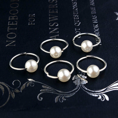 Anillo de Metal para Trenzas Hip Hop - Accesorios de Cabello - Image 8