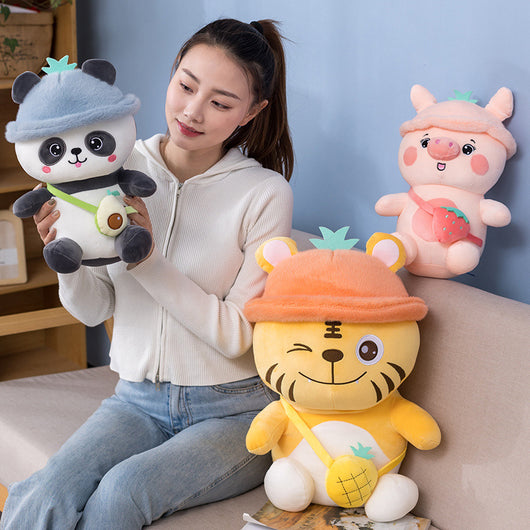 Almohada Peluche Cerdito Fresa Adorable - Juguete de Felpa Kawaii - Image 16