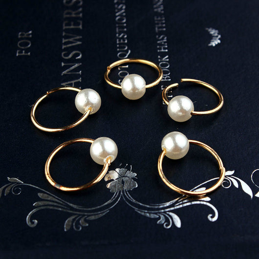Anillo de Metal para Trenzas Hip Hop - Accesorios de Cabello - Image 9
