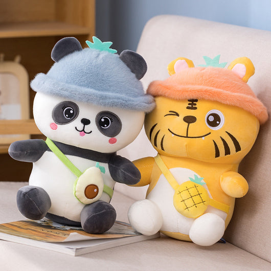 Almohada Peluche Cerdito Fresa Adorable - Juguete de Felpa Kawaii